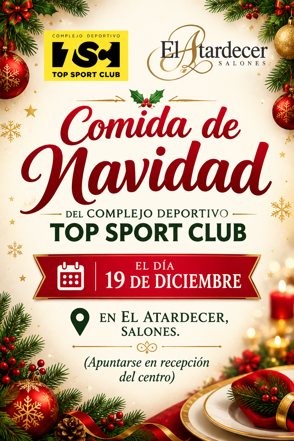 Comida de Navidad