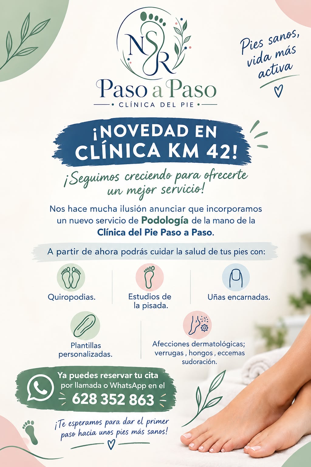 Novedades en Podologia Paso a Paso