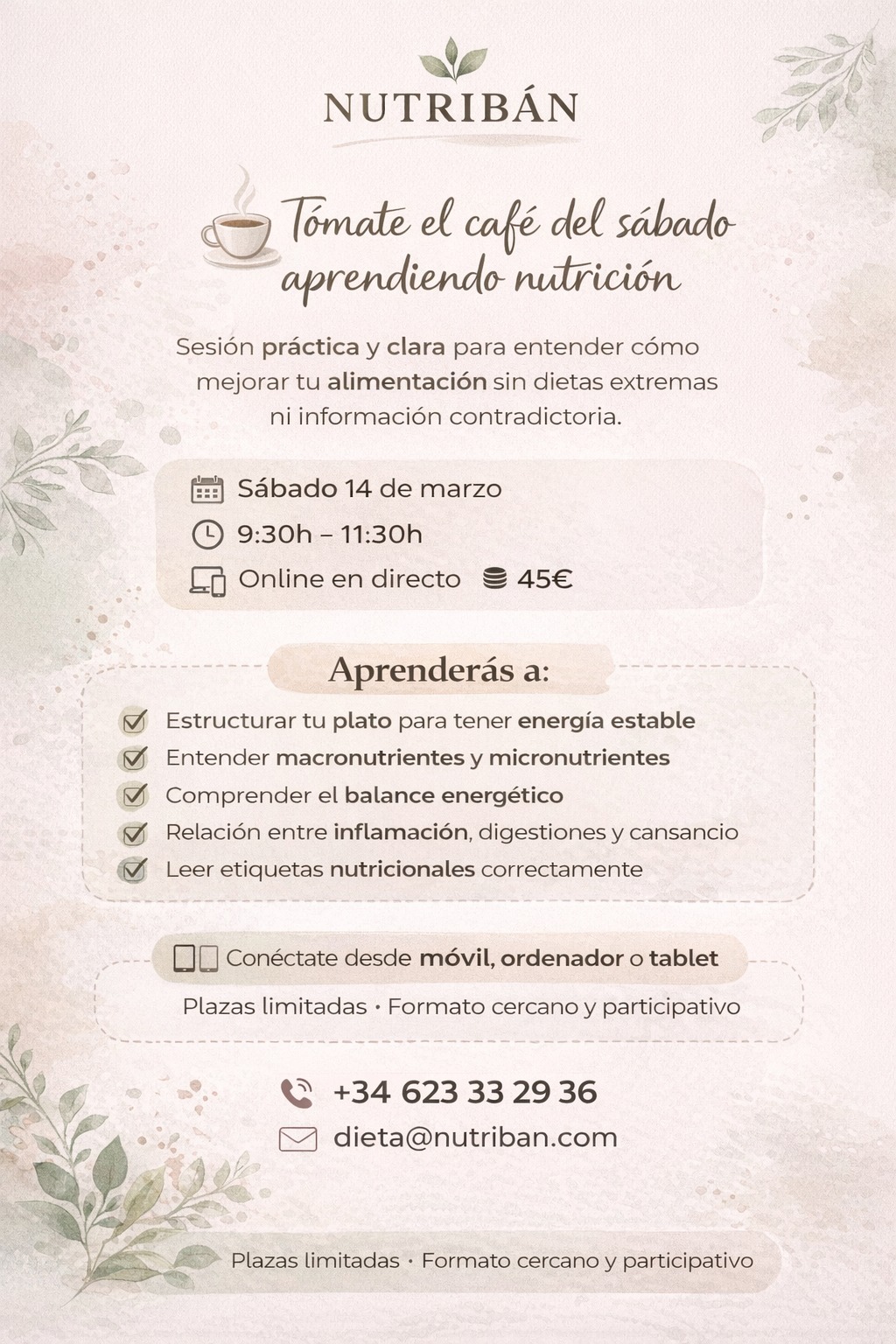 Taller nutriban!