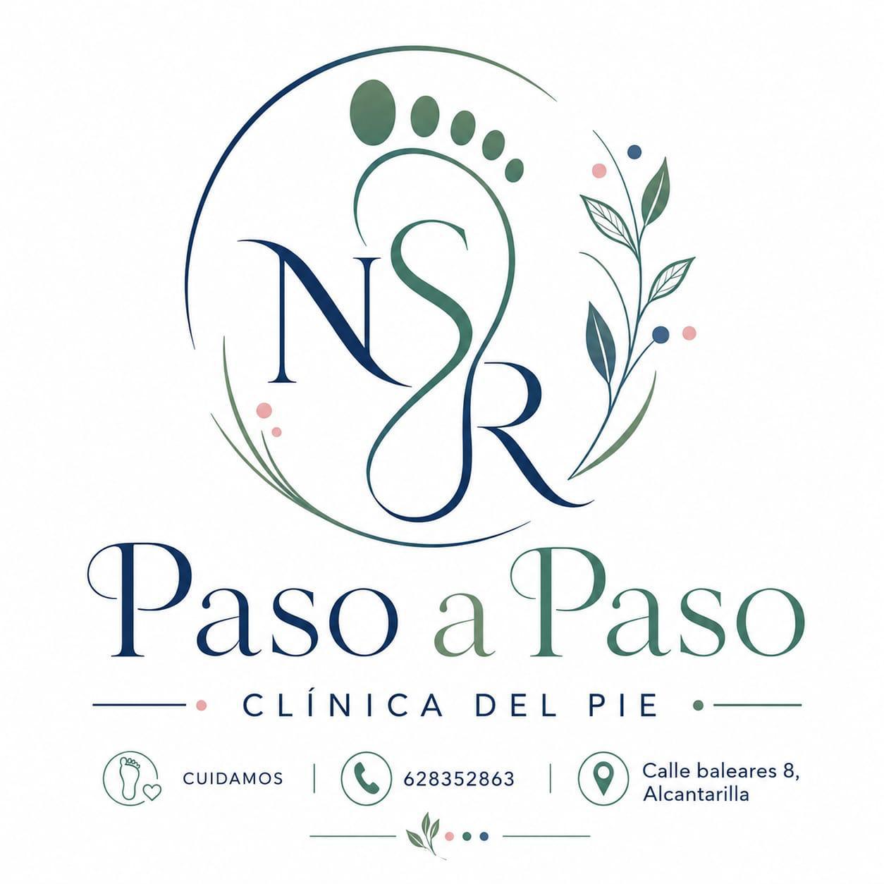 Paso a Paso Clínica del pie logo